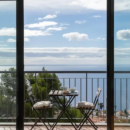 Blue Horizon By An Island *