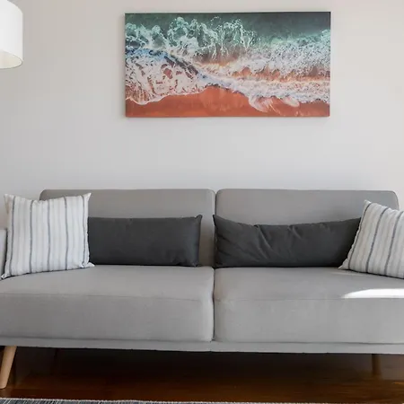 Blue Horizon By An Island